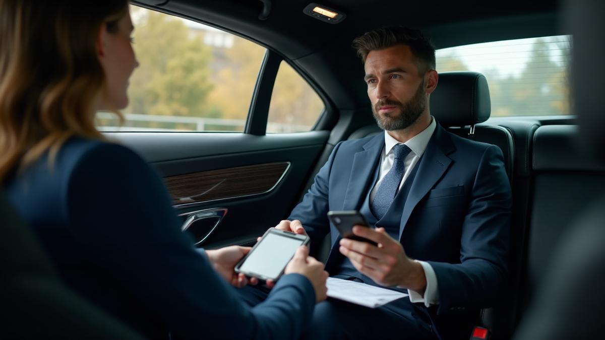 Rendez-vous d'affaires - Service VTC haut de gamme Paris