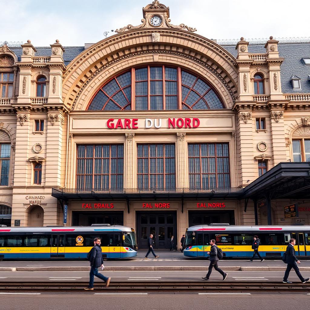 Transfert VTC Gare du Nord Paris - navette rapide