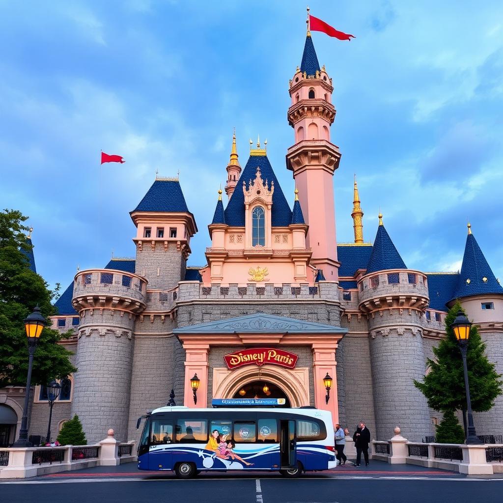 Navette VTC Disneyland Paris depuis Paris ou aéroports